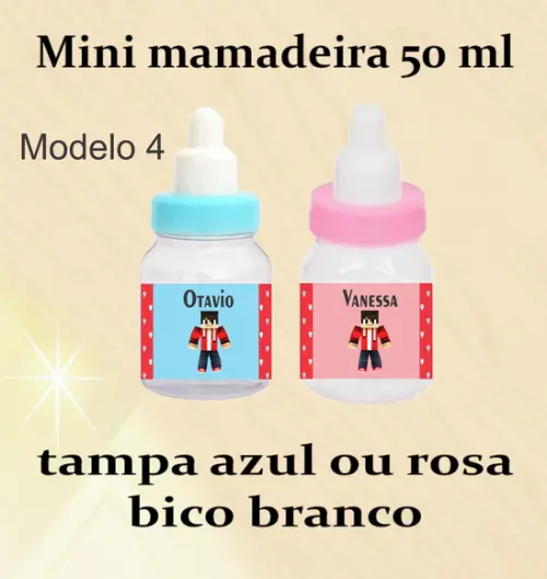 Mini Mamadeira-minecraft