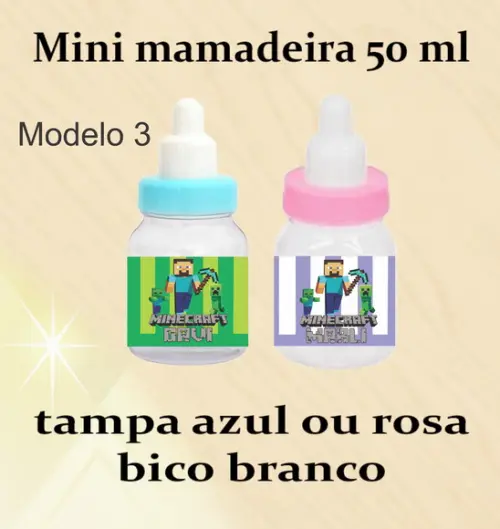 Mini Mamadeira-minecraft