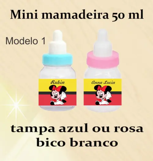 Mini Mamadeira-minnie