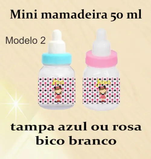 Mini Mamadeira-minnie
