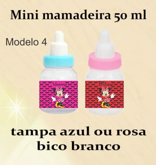 Mini Mamadeira-minnie
