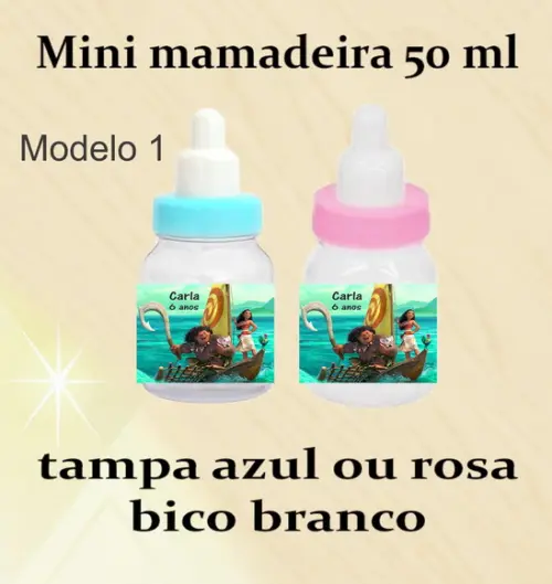 Mini Mamadeira-moana e Mauí
