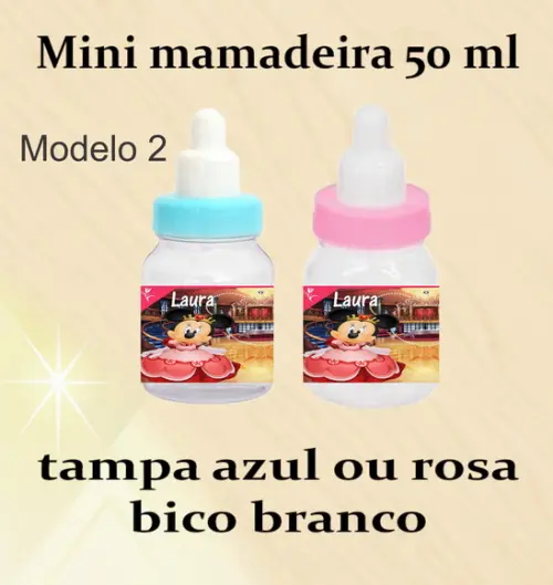 Mini Mamadeira-minnie Realeza