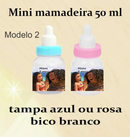 Mini Mamadeira-moana e Mauí