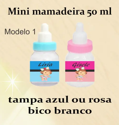 Mini Mamadeira-moranguinho