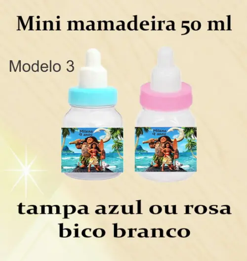 Mini Mamadeira-moana e Mauí