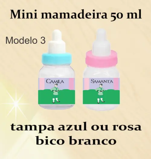 Mini Mamadeira-mulan