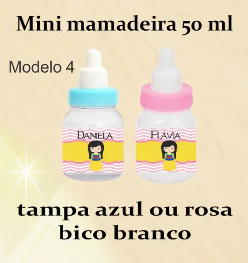 Mini Mamadeira-mulan