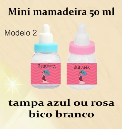 Mini Mamadeira-mulan