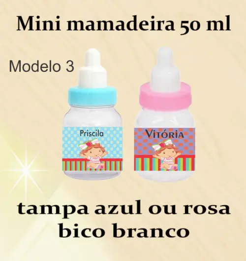 Mini Mamadeira-moranguinho