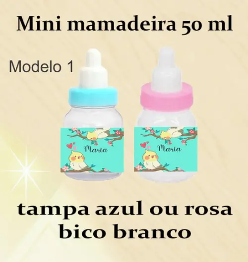 Mini Mamadeira-passarinho