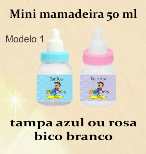 Mini Mamadeira-pato Donald