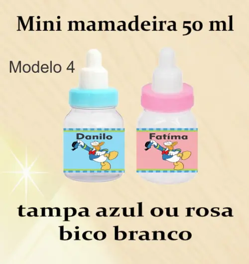 Mini Mamadeira-pato Donald