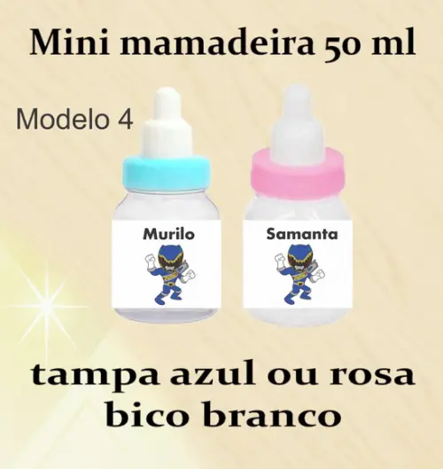 Mini Mamadeira-pawer Ranger