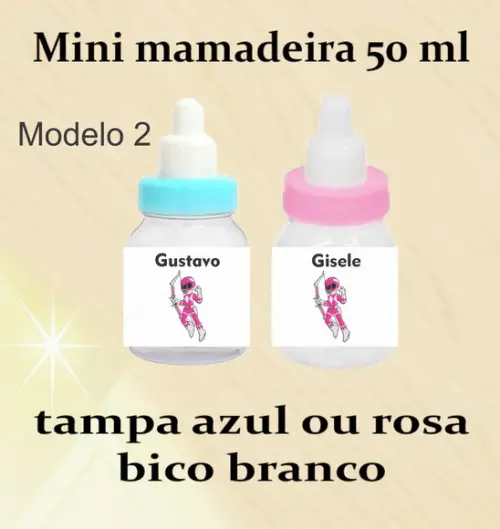 Mini Mamadeira-pawer Ranger