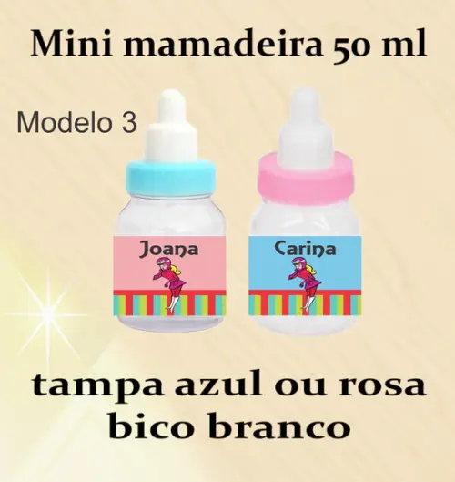 Mini Mamadeira-penelope Charmosa