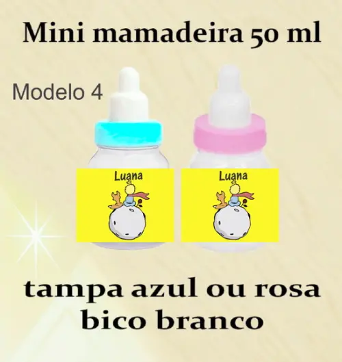 Mini Mamadeira-pequeno Príncipe