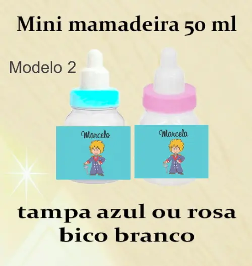Mini Mamadeira-pequeno Príncipe