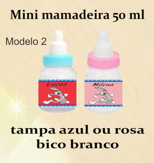 Mini Mamadeira-pernalonga