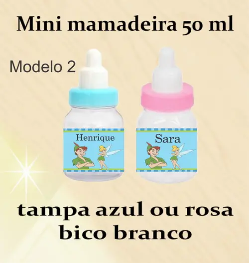 Mini Mamadeira-peter Pan