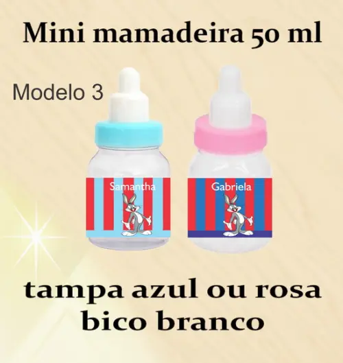 Mini Mamadeira-pernalonga
