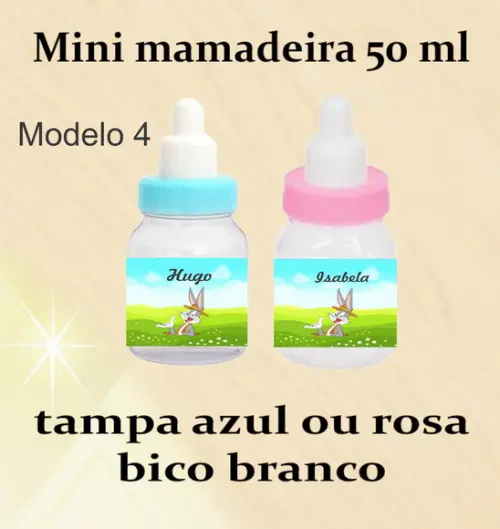 Mini Mamadeira-pernalonga