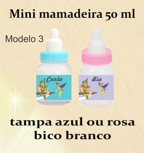 Mini Mamadeira-peter Pan