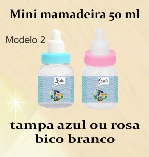 Mini Mamadeira-pinoquio