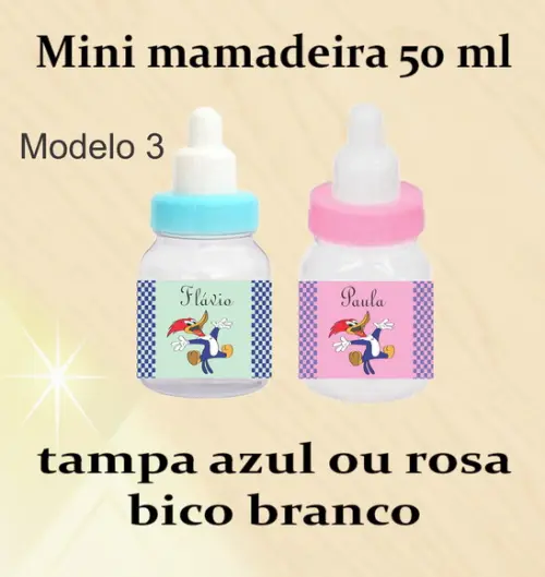 Mini Mamadeira-pica Pau