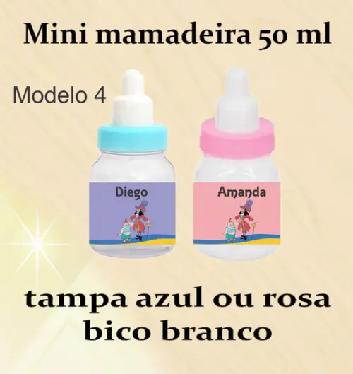 Mini Mamadeira-peter Pan