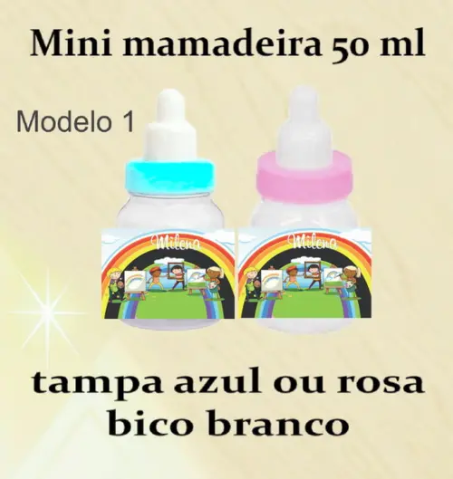 Mini Mamadeira-pintando o 7