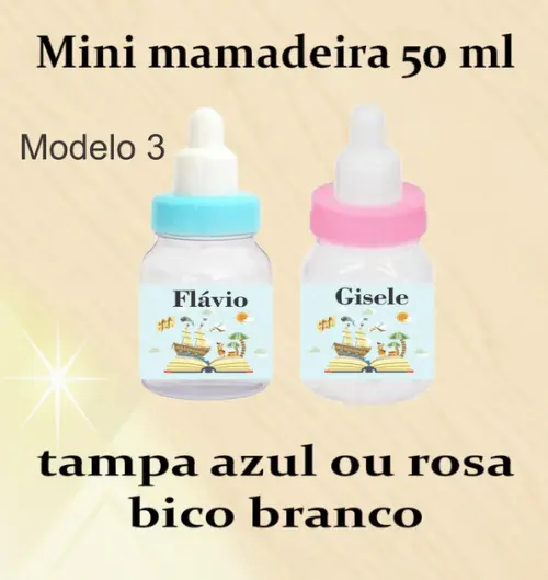 Mini Mamadeira-pirata