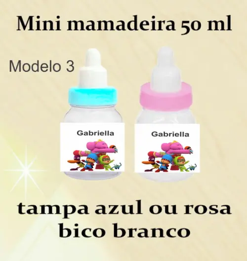 Mini Mamadeira-pocoyo