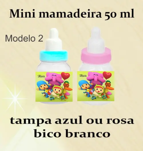 Mini Mamadeira-pocoyo