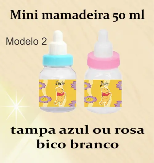 Mini Mamadeira-pooh
