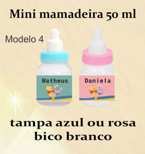 Mini Mamadeira-pooh