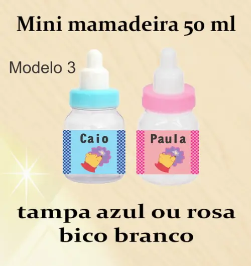 Mini Mamadeira-pooh