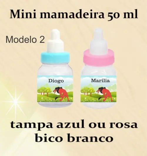 Mini Mamadeira-rei Leão