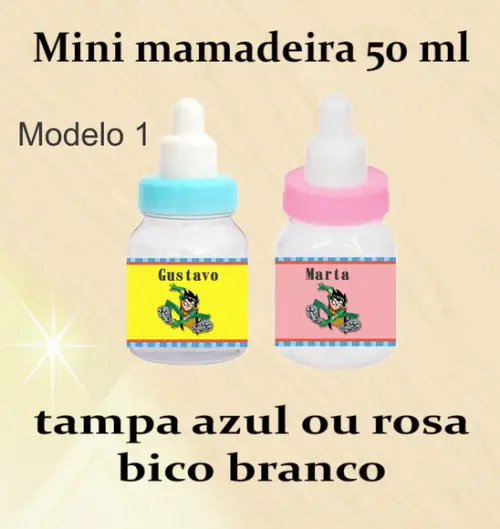 Mini Mamadeira-robin