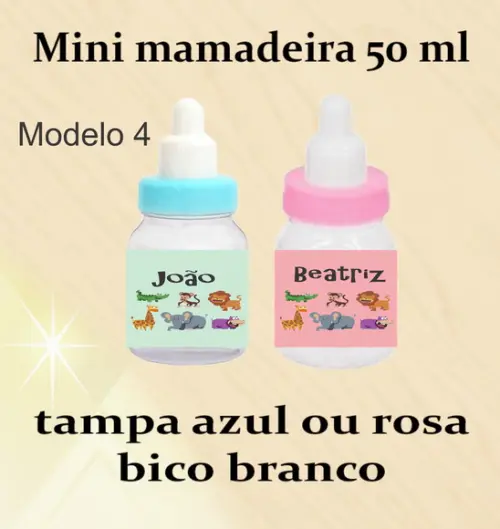 Mini Mamadeira-safari