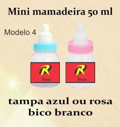 Mini Mamadeira-robin