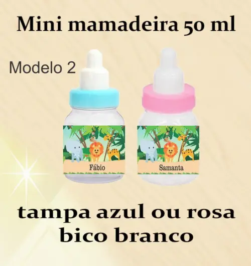 Mini Mamadeira-safari