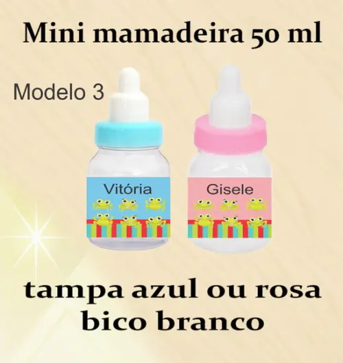 Mini Mamadeira-sapinho