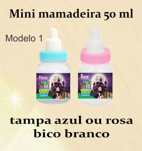 Mini Mamadeira-scooby Doo