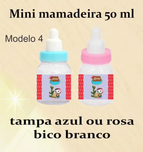 Mini Mamadeira-sheriff Calie do Oeste
