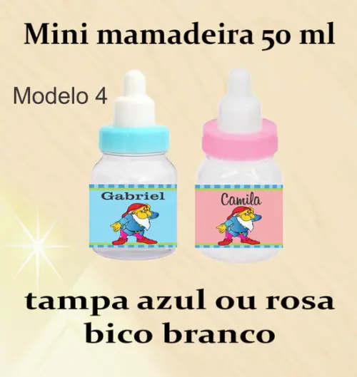 Mini Mamadeira-sete Anões