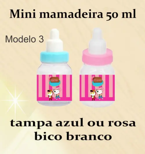 Mini Mamadeira-sheriff Calie do Oeste