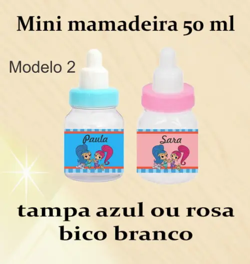 Mini Mamadeira-shimmer Shine