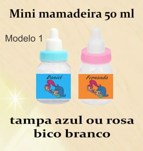Mini Mamadeira-shimmer Shine