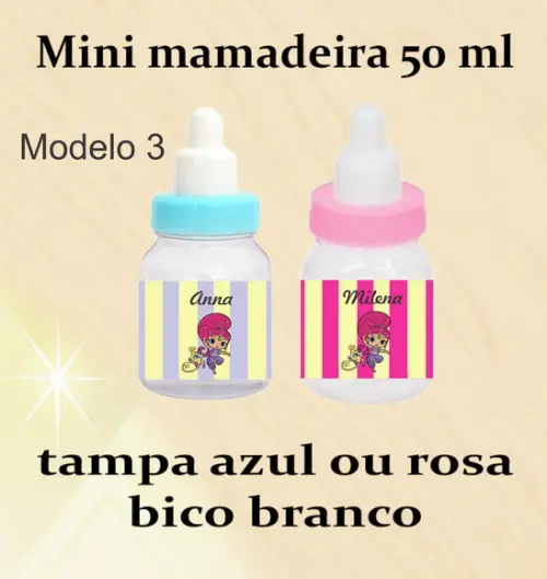 Mini Mamadeira-shimmer Shine